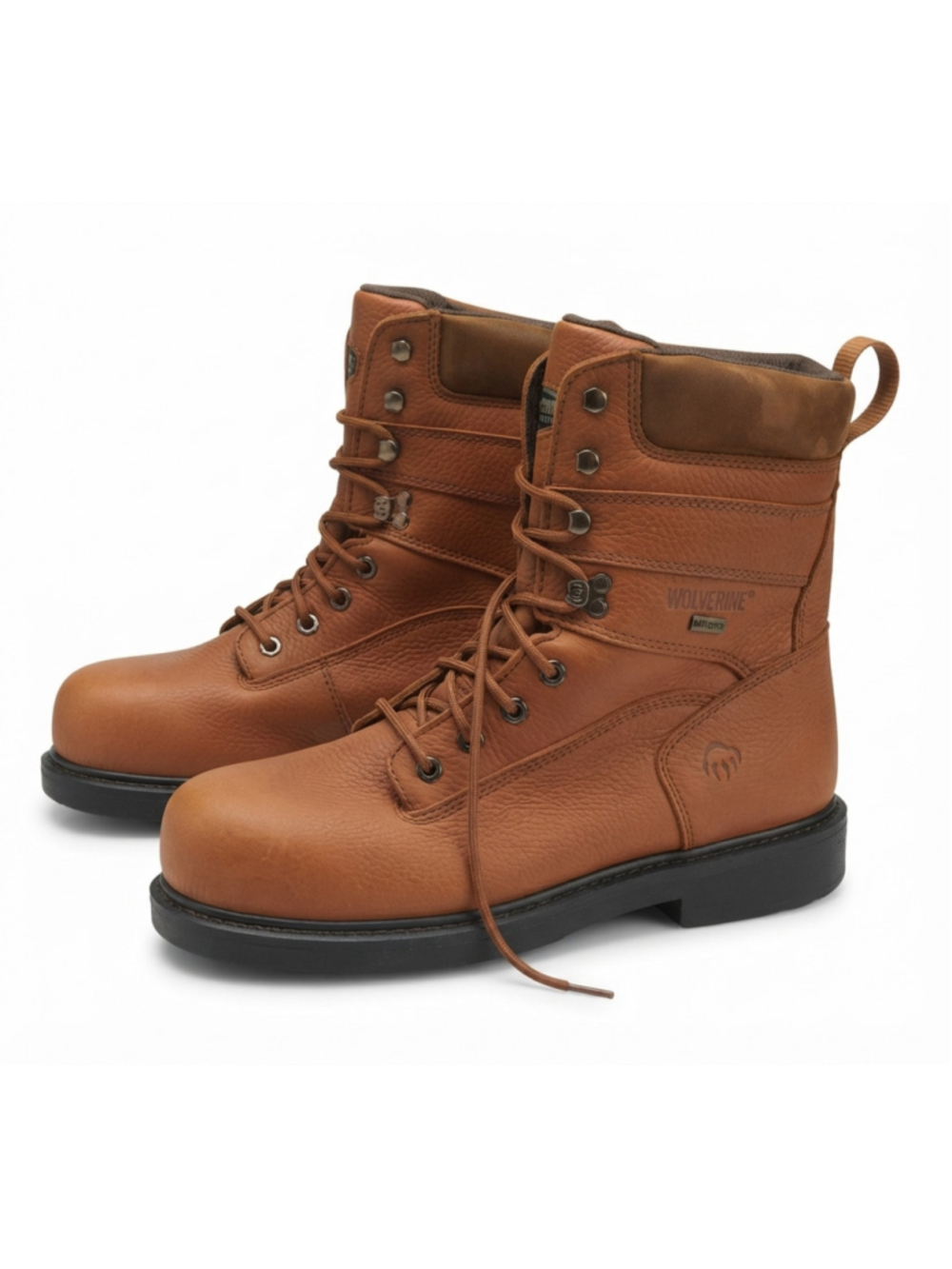Men's Wolverine waterproof DuraShocks work boots. Size 9.5 EW (extra wide)